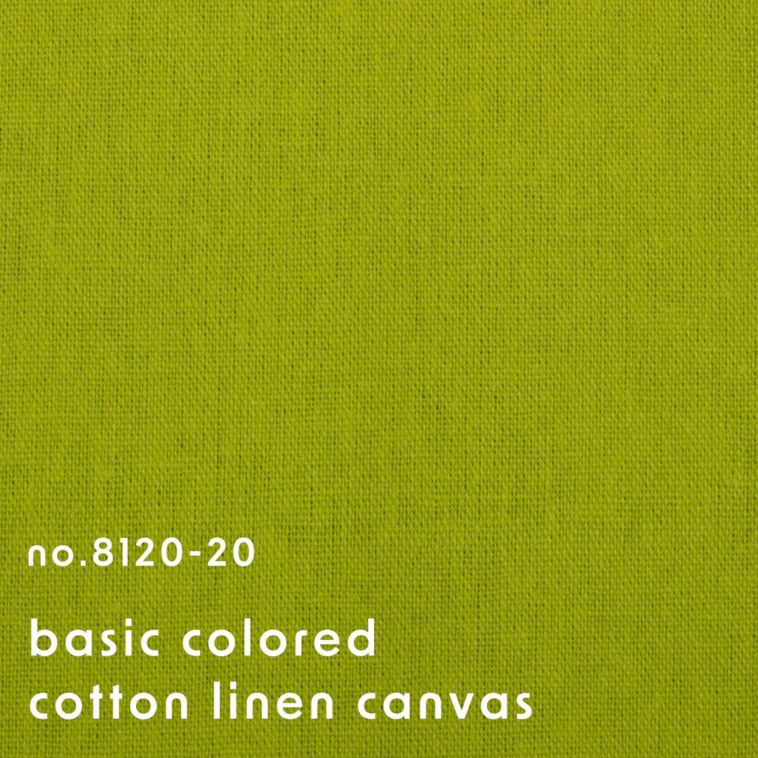 [ cotton linen ] ١å顼åȥͥ󥭥Хbasic colored cotton linen canvasäڤλž夲å饤8120-20