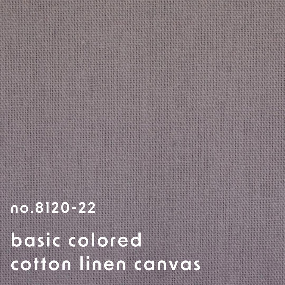 [ cotton linen ] ١å顼åȥͥ󥭥Хbasic colored cotton linen canvasäڤλž夲å饤ȥ졼8120-22