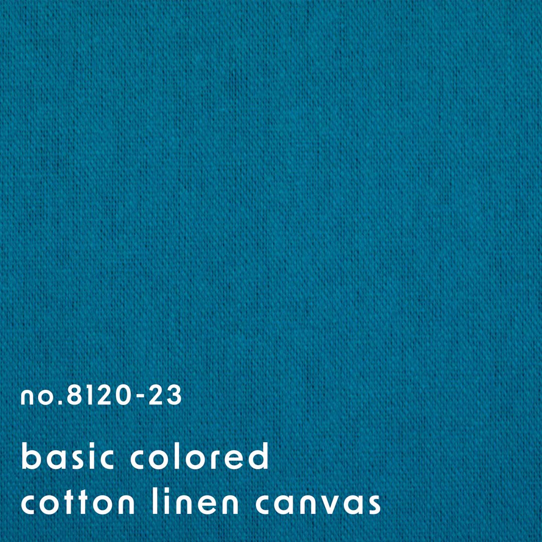 [ cotton linen ] ١å顼åȥͥ󥭥Хbasic colored cotton linen canvasäڤλž夲åԡå8120-23