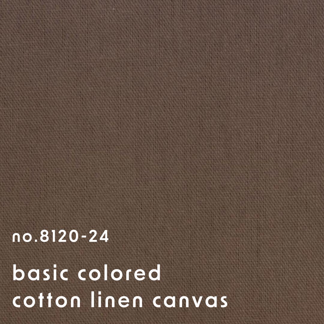 [ cotton linen ] ١å顼åȥͥ󥭥Хbasic colored cotton linen canvasäڤλž夲å졼8120-24