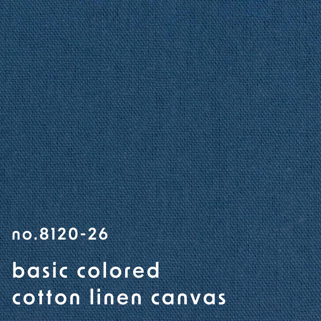 [ cotton linen ] ١å顼åȥͥ󥭥Хbasic colored cotton linen canvasäڤλž夲å⡼֥롼8120-26