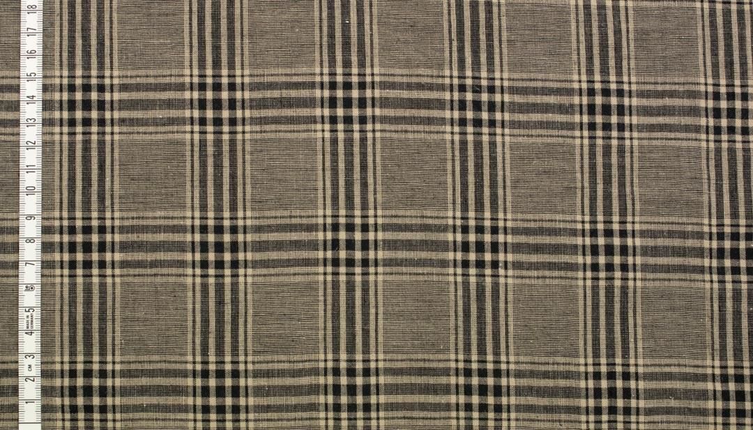 cotton linen】西脇で織られたコットンリネンのモノトーン