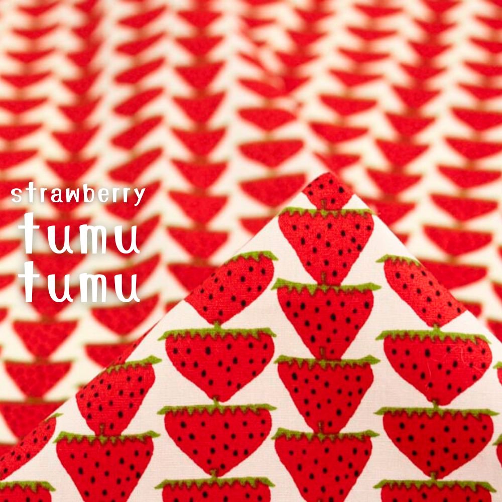 [ åȥ֥ ]  tumutumucotton broadclothstrawberry tumutumuåեۥ磻ȡ8226-1