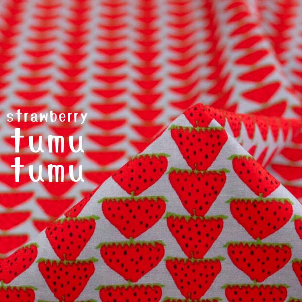 [ åȥ֥ ]  tumutumucotton broadclothstrawberry tumutumuå֥롼졼ߥåɡ8226-3