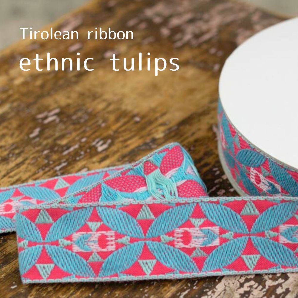 [ ꥢܥ ] ˥å塼åסTirolean ribbonethnic tulipsåͥԥ󥯡R109-12