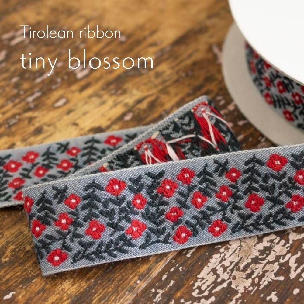 [ ꥢܥ ] ˡ֥åTirolean ribbontiny blossomåǥ˥ॷ֥졼R115-14