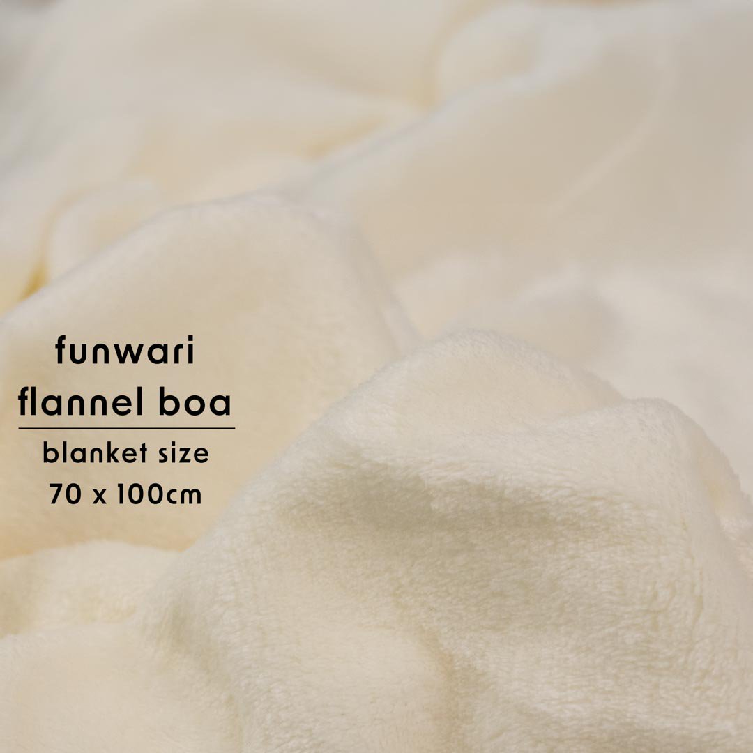 [sale][ եͥܥ ] Funwari Flannel Boaå֥󥱥åȥ100cm70cmåߥ륯ۥ磻ȡboa-11