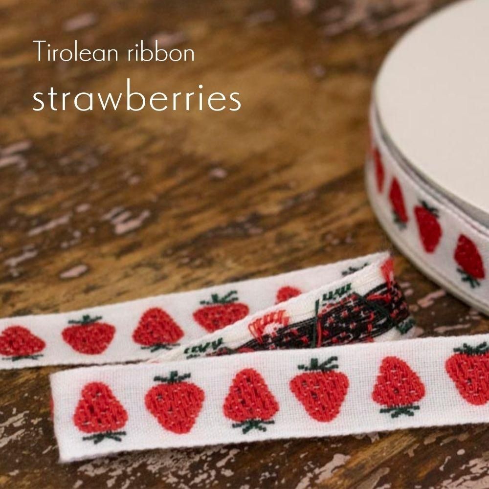 [ ꥢܥ ] Tirolean ribbonstrawberriesåۥ磻ȡR153-11