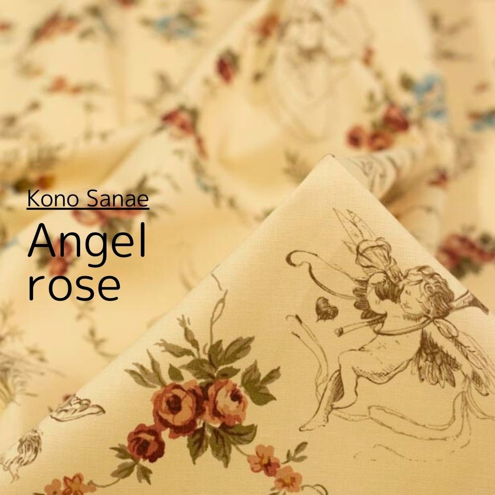 [ åȥ󥷥㡼ƥ ] Kono Sanae 󥸥cotton sheetingangel roseå饤ȥ١ߥ֥饦8309-5