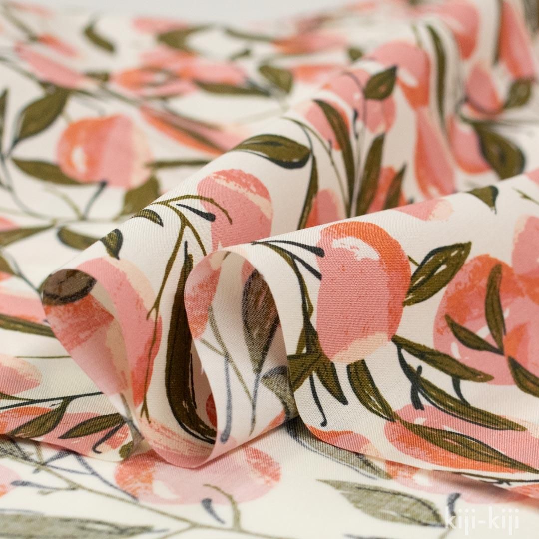 USAコットン Cherry pattern with a mature | ART GALLERY USAコットン Cherry pattern with a mature | ART GALLERY
