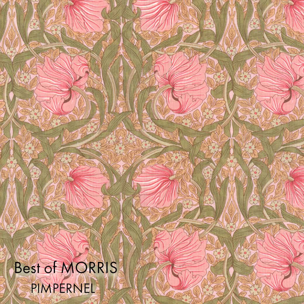 ڶ١[ cotton sheeting ] moda BEST OF MORRIS | PIMPERNEL | MODAҡåԥѥͥåԥ󥯡6186-PP-3