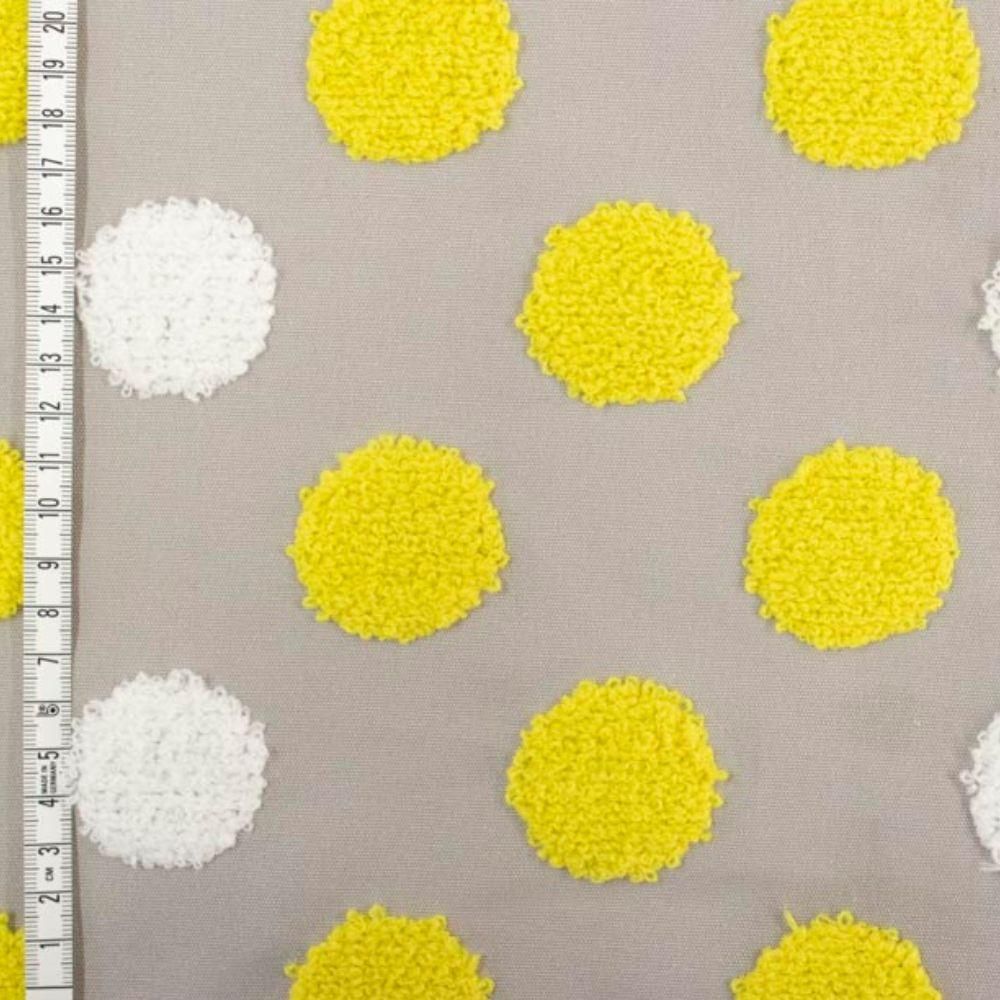 タフティング風刺繍」 MOKO MOKO フラワースクエア｜embroidery