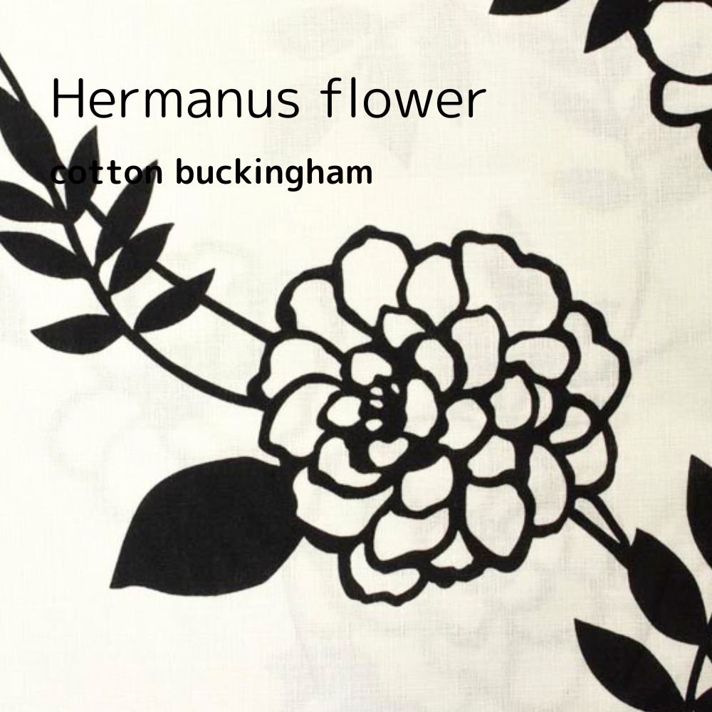 [ åȥХå󥬥 ] ϡޥʥեcotton buckinghamHermanus floweråեۥ磻ȡߥ֥å9049-2