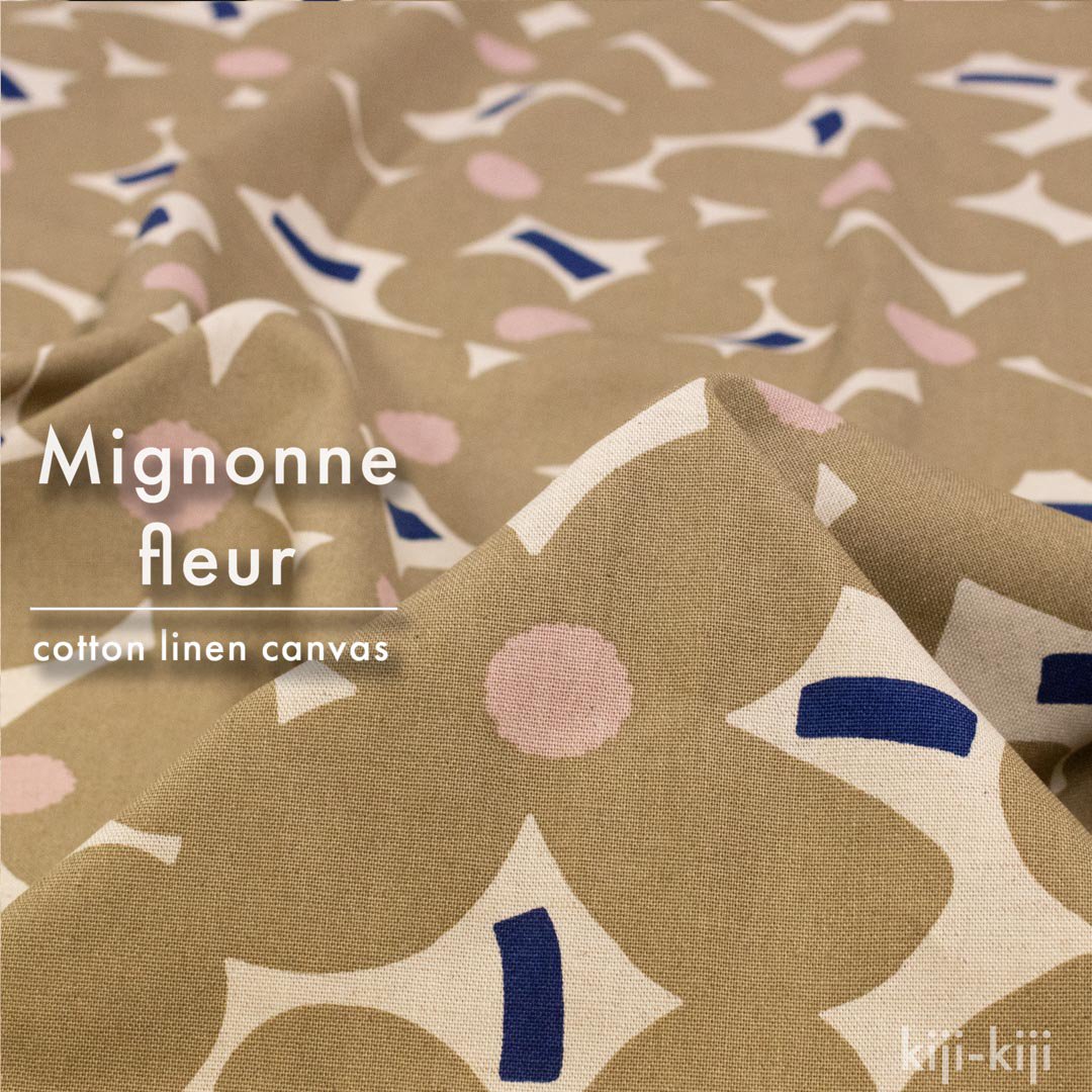 [ cotton linen ] Mignonne fleuråߥ˥ ե롼ååȥͥ󥭥Хåʥ١9054-1