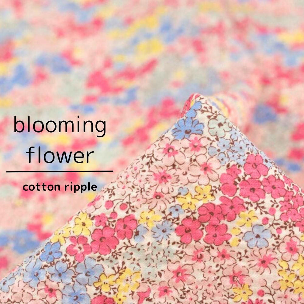 [ åȥåץ ] ֥롼ߥ󥰥եcotton rippleblooming floweråԥ󥯡ߥ饤ȥ֥롼9061-1