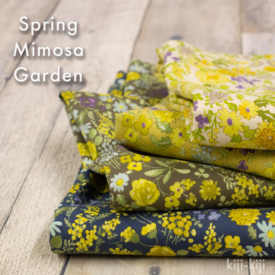 コットン Spring Mimosa Garden｜スプリングミモザガーデン｜コットン