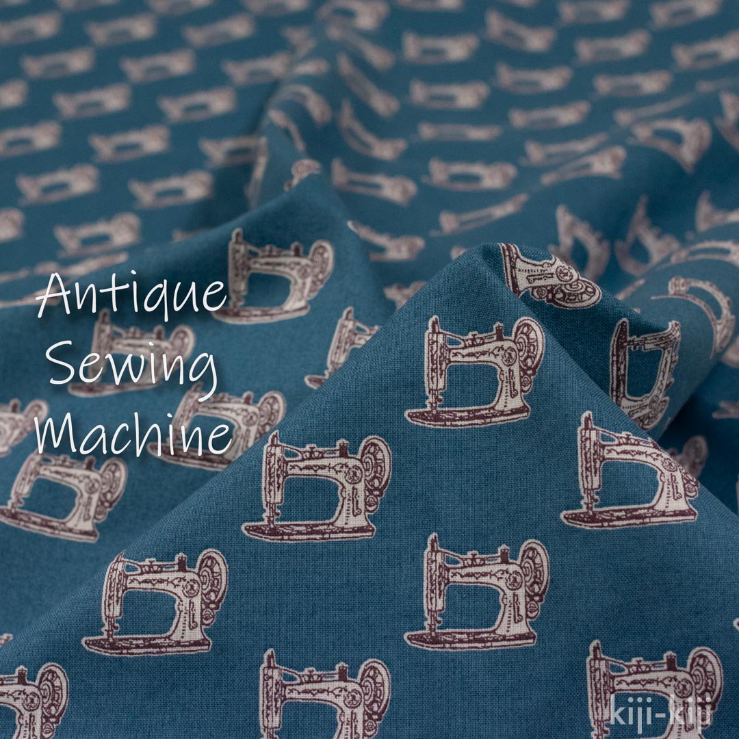 [ åȥ󥷡 ] antique sewing machineåƥߥå֥롼9074-5