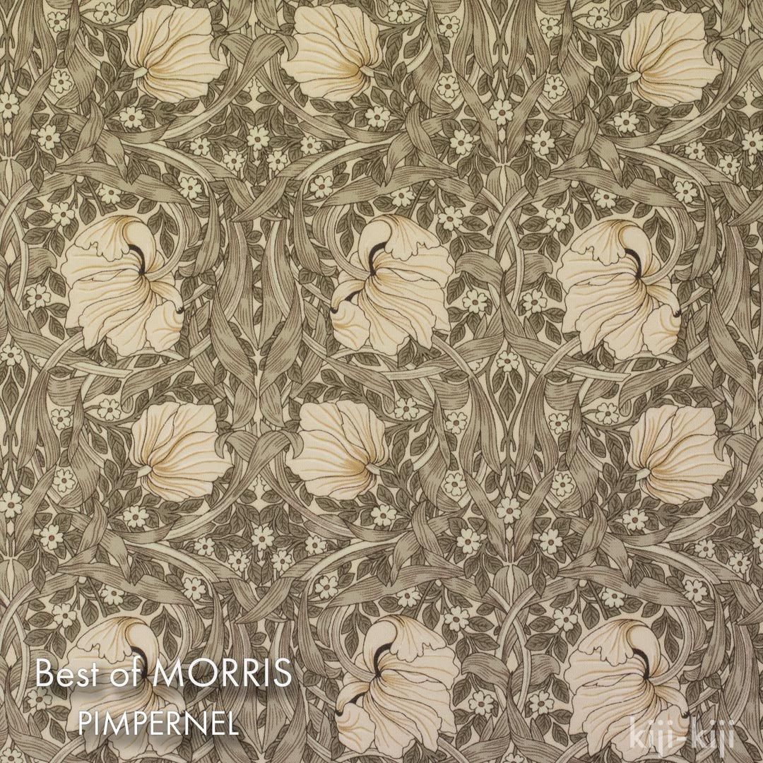 [ cotton sheeting ] moda BEST OF MORRIS | PIMPERNEL | EBONY SUITEåԥѥͥå١6186-PP-51