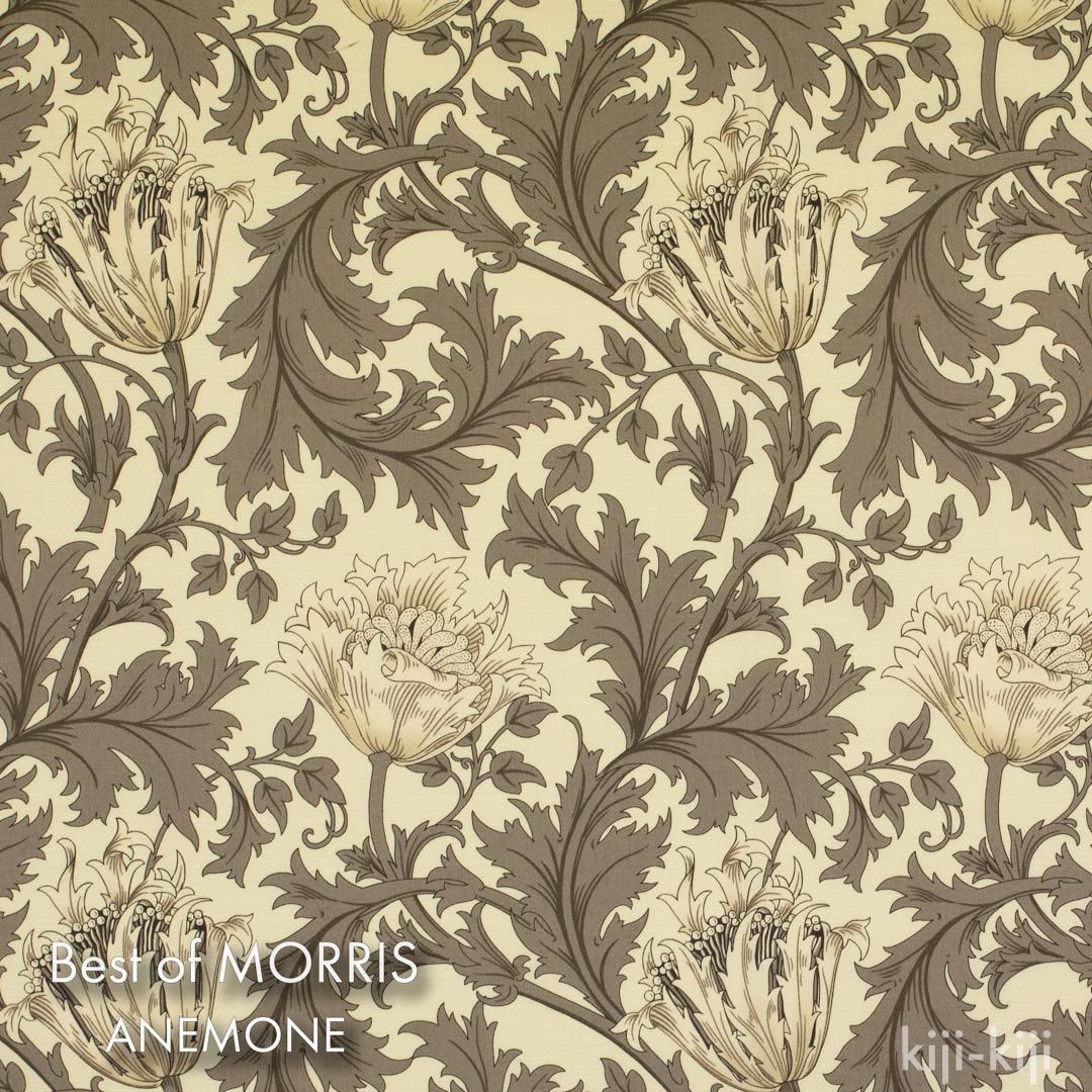 [ cotton sheeting ] moda BEST OF MORRIS | ANEMONE | EBONY SUITEåͥ͡å١6186-AN-51