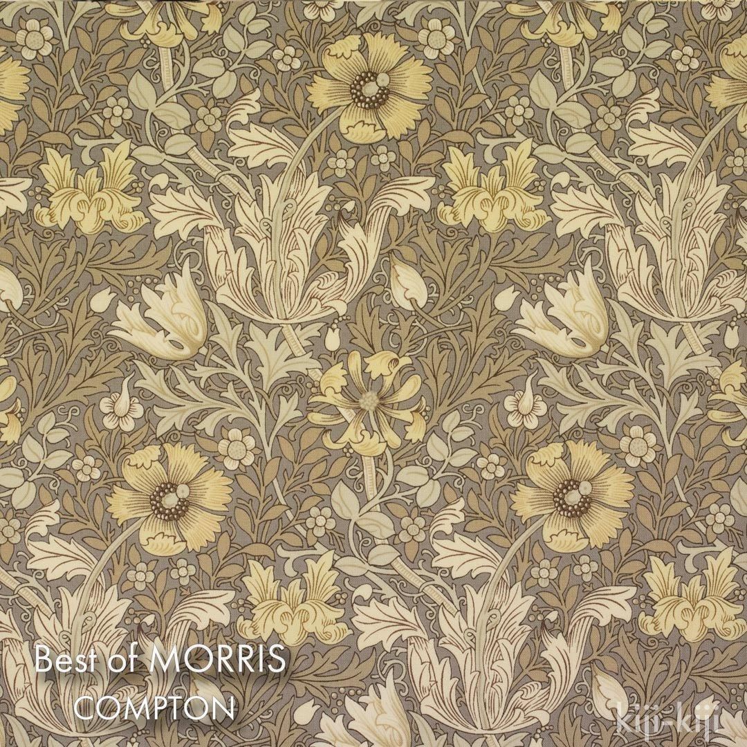 [ cotton sheeting ] moda BEST OF MORRIS | COMPTON | EBONY SUITEåץȥå졼6186-CM-51