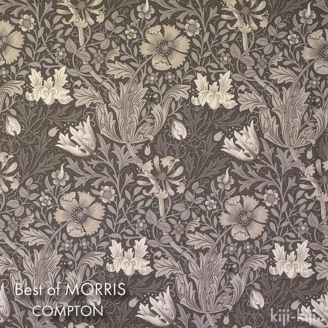 [ cotton sheeting ] moda BEST OF MORRIS | COMPTON | EBONY SUITEåץȥå졼6186-CM-52
