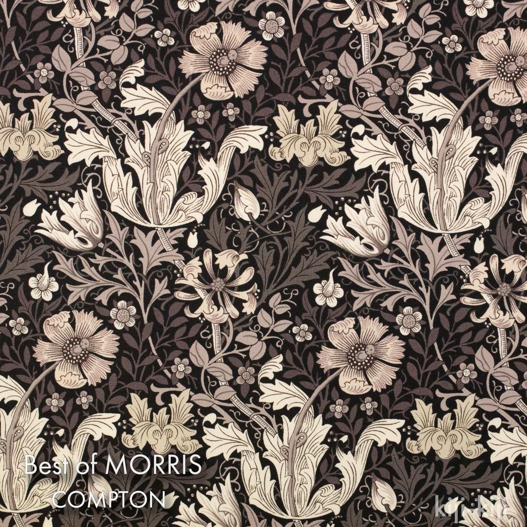 [ cotton sheeting ] moda BEST OF MORRIS | COMPTON | EBONY SUITEåץȥåܥˡ6186-CM-53