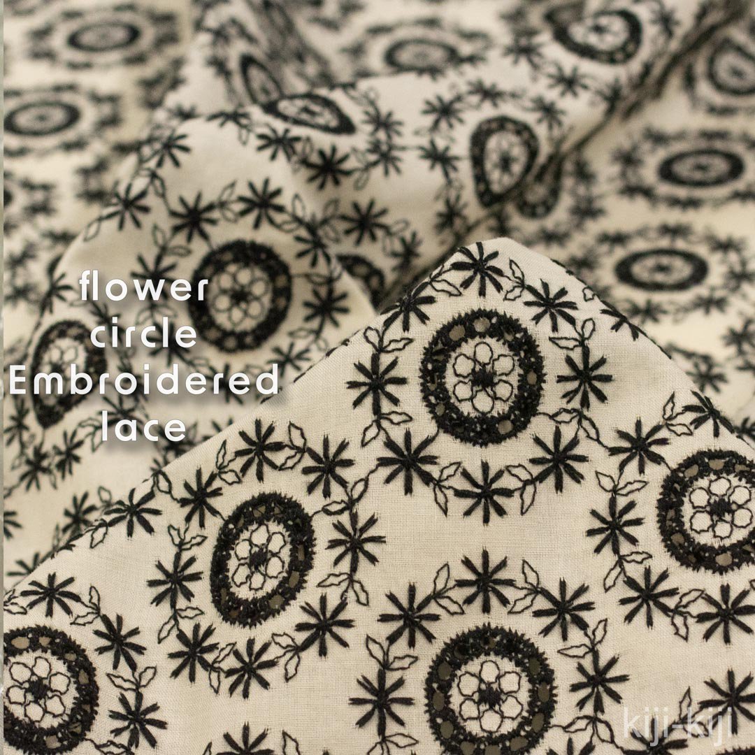[ sale ] [ Embroidered lace ] flower circleå֥꡼졼åɽå֥å9093-4<img class='new_mark_img2' src='https://img.shop-pro.jp/img/new/icons20.gif' style='border:none;display:inline;margin:0px;padding:0px;width:auto;' />