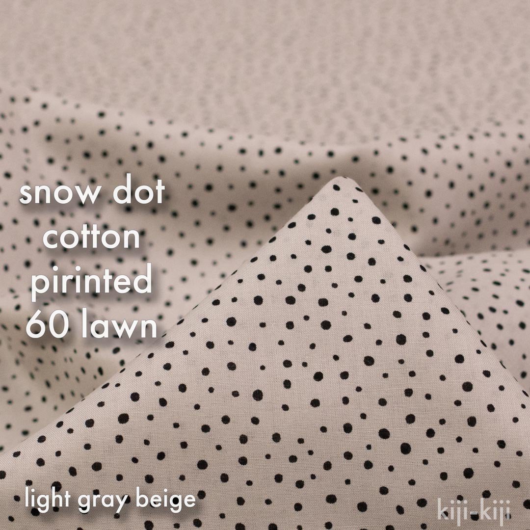 [ 60 ] Ρɥå60snow dot cotton pirinted 60 lawnå饤ȥ졼8135-6