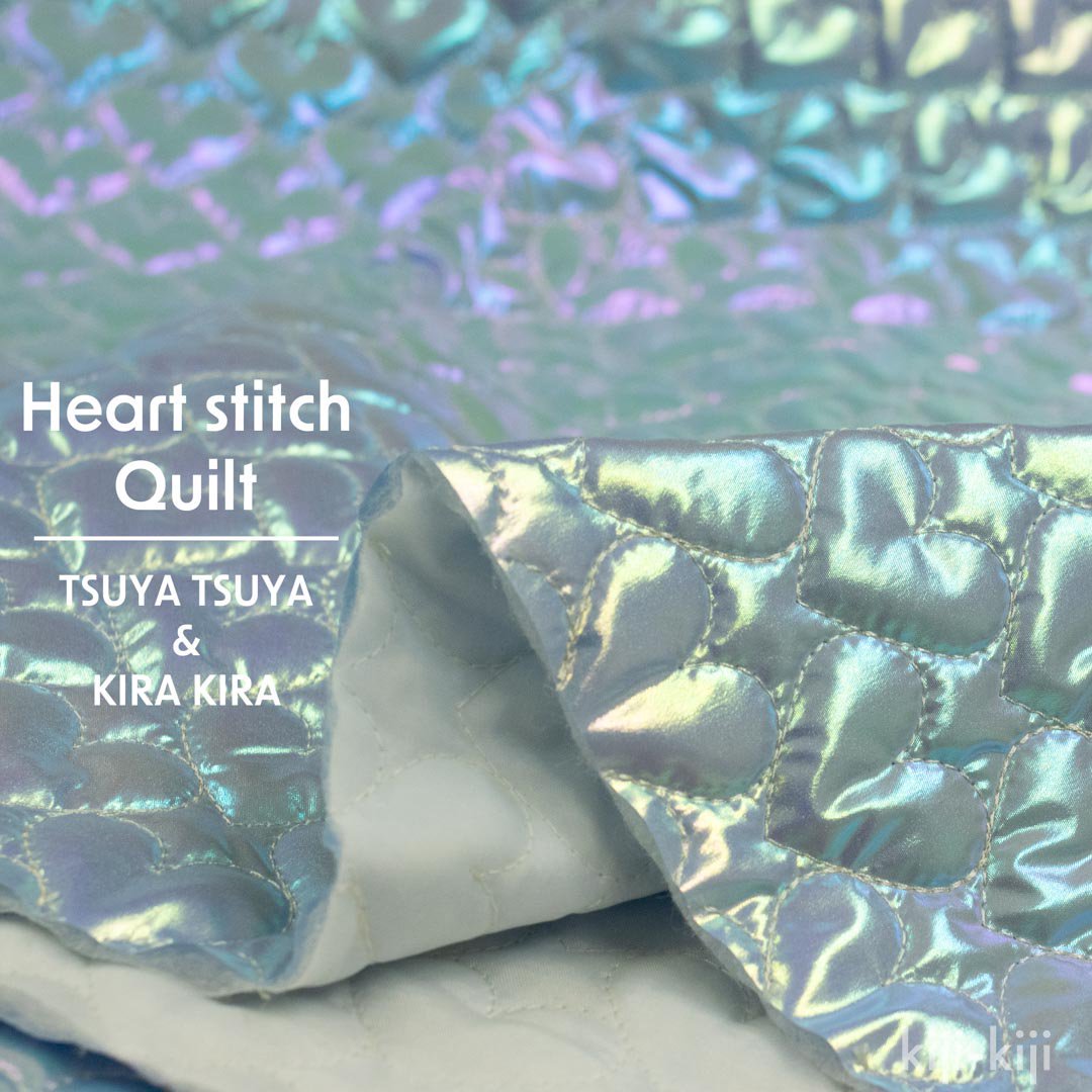 [ Quilting ] KIRA KIRA Heart stitch Quiltå饭ϡȥƥåȡ65cmҡå֥롼9107-2