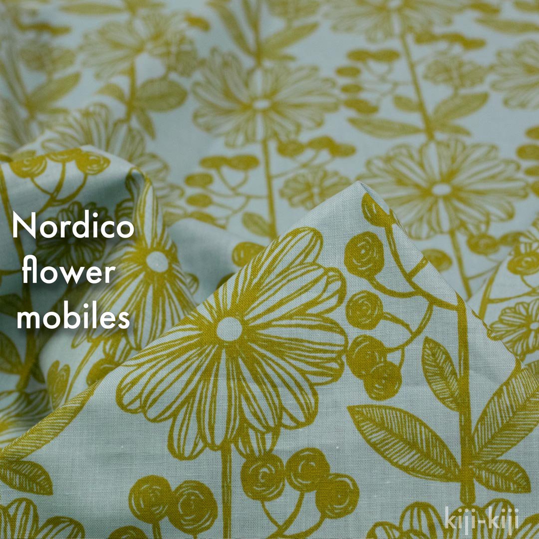 [ åȥͥ ] Υǥ ե ӡNordico flower  mobilesååȥͥ󥷡󥰡å9009-6