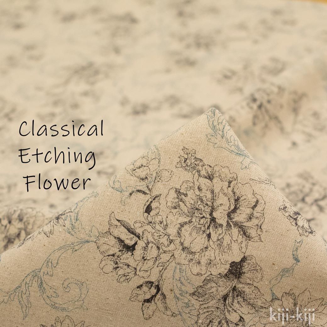 [ åȥͥ ] Classical Etching Flowerå饷륨å󥰥եååȥͥ󥭥Хå󥯡9085-5