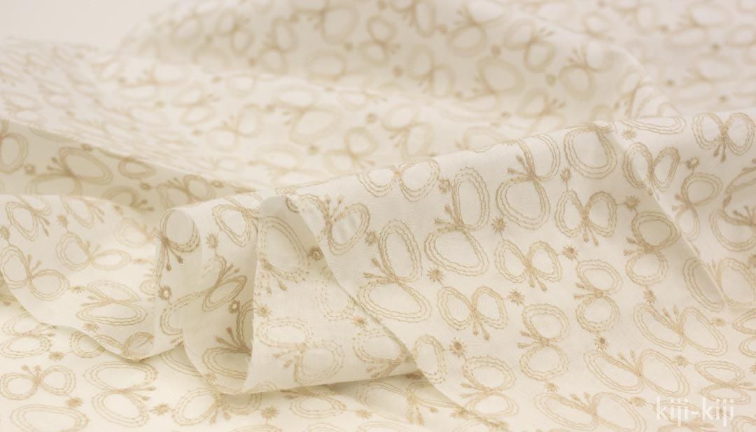 Embroidered lace コットンエンブロイダリーレース | 刺繍生地