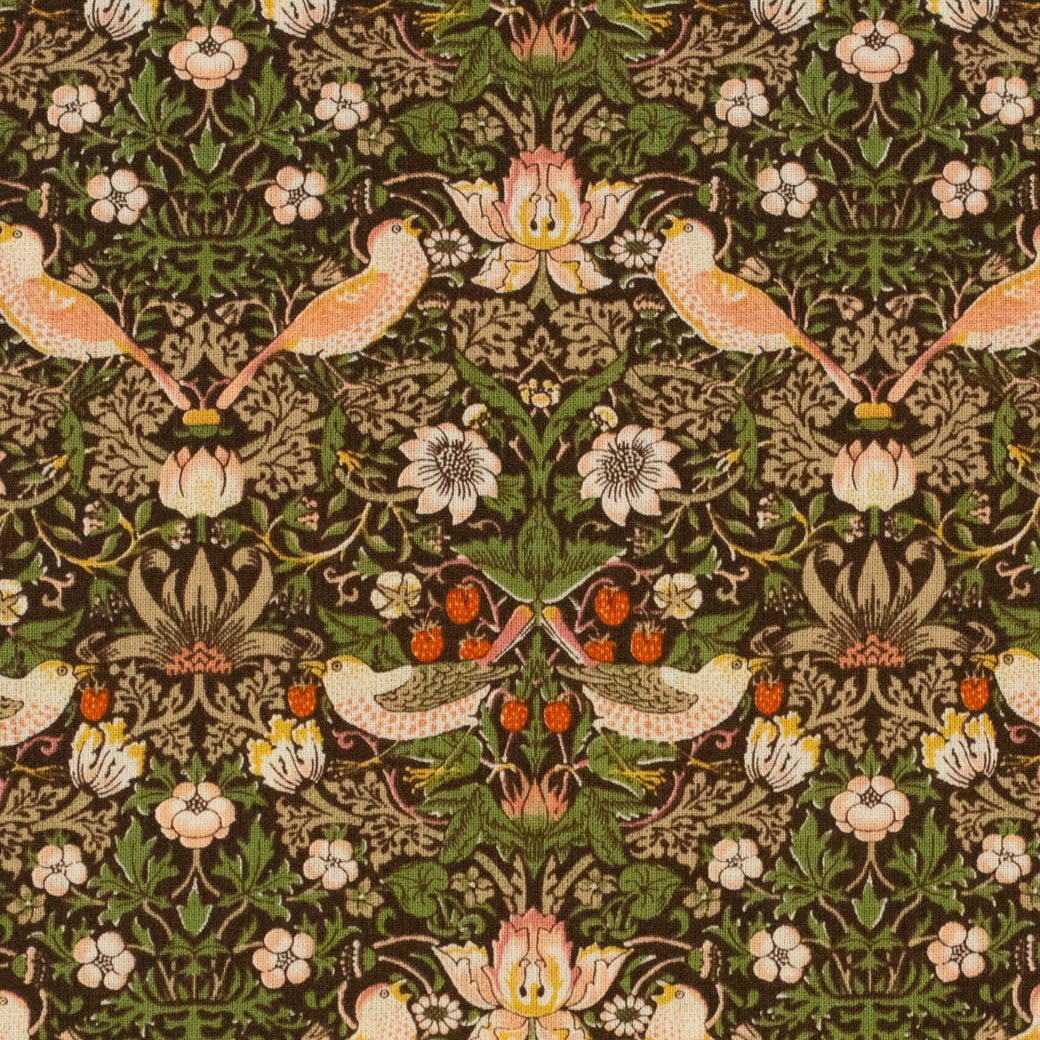 [ V&A William Morris ] Strawberry Thiefäťå󥰡BrownVA10001-D<img class='new_mark_img2' src='https://img.shop-pro.jp/img/new/icons5.gif' style='border:none;display:inline;margin:0px;padding:0px;width:auto;' />