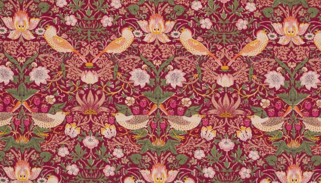 V&A William Morris | いちご泥棒 - 【キジキジ】布・生地の通販