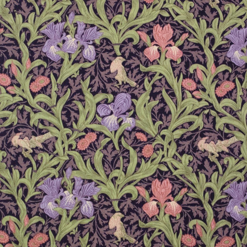 [ V&A William Morris ]Irisåꥹå󥰡purpleva10025-C
