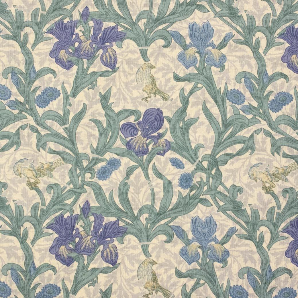 [ V&A William Morris ]Irisåꥹå󥰡Beige blueva10025-E
