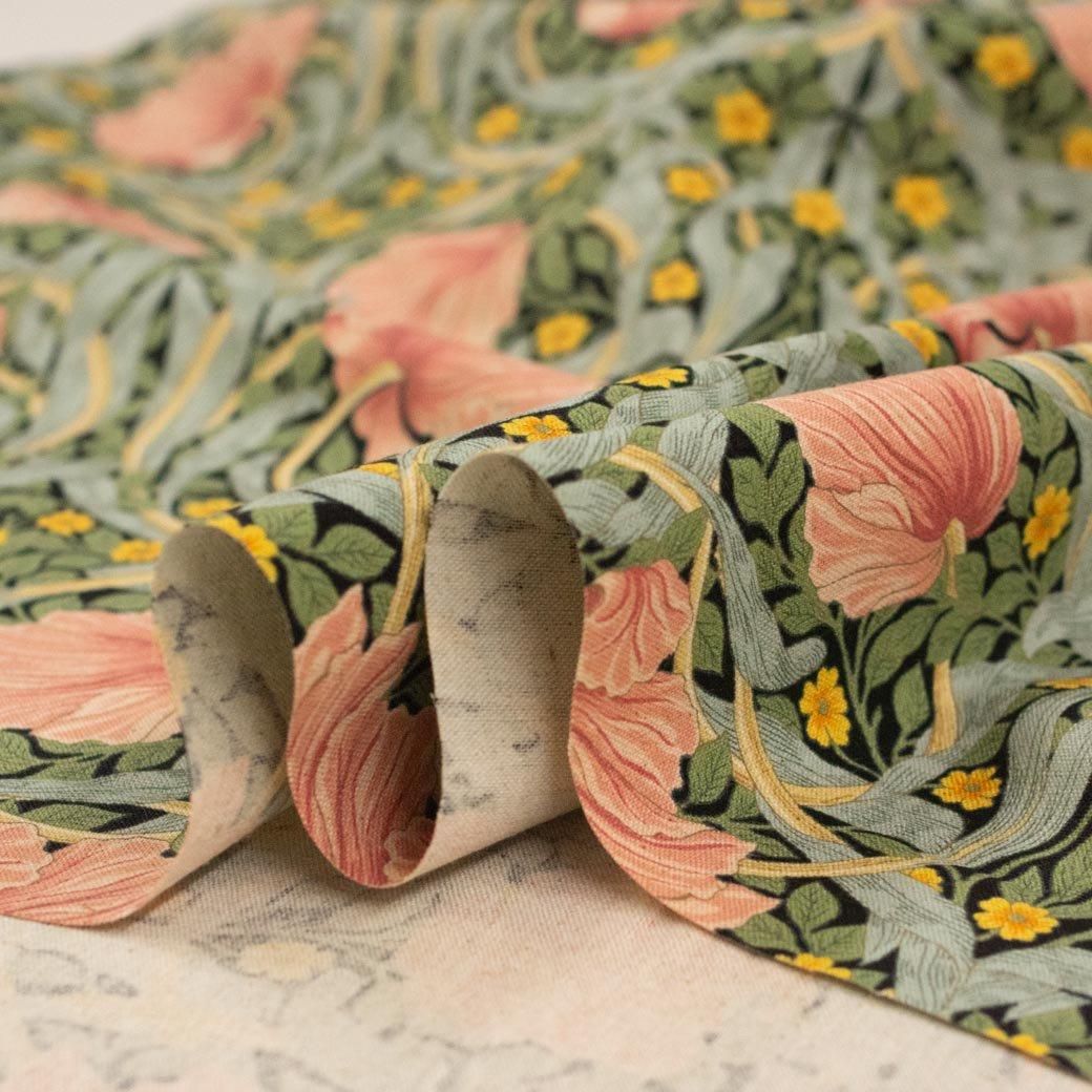 ピンパーネル | 綿麻キャンバス - 【キジキジ】布・生地の通販｜北欧風