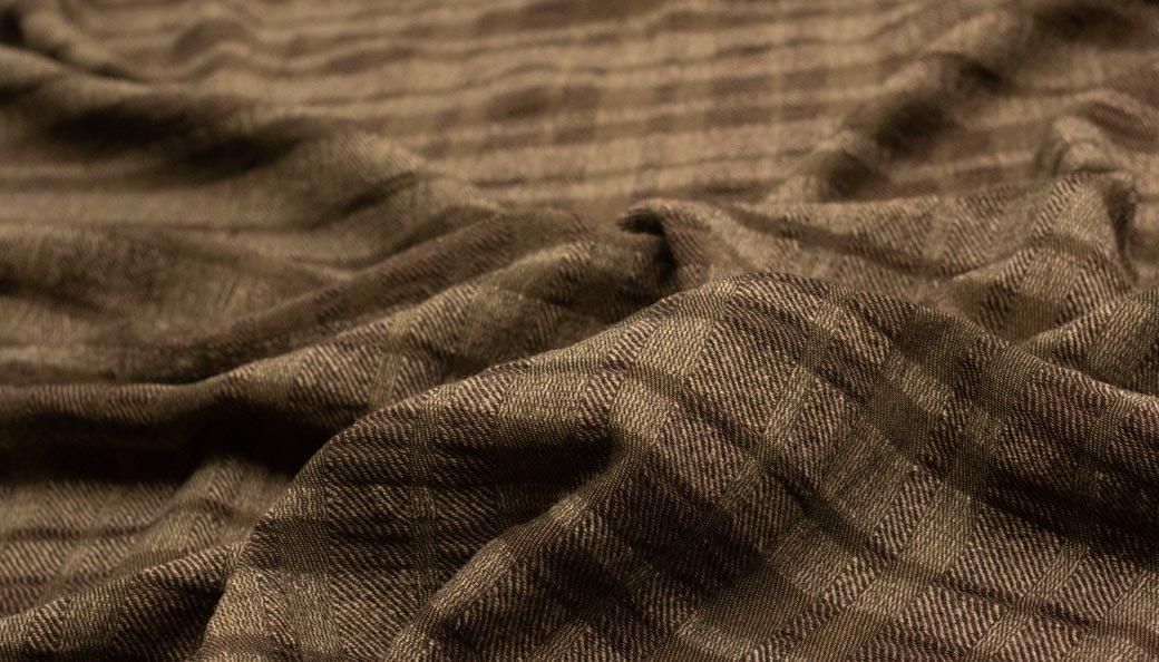 KILLARNEY ウール毛布 クリーム グリーンチェック ケリーウールチェックブランケット/Kerry Woollen Mills | DONOVAN