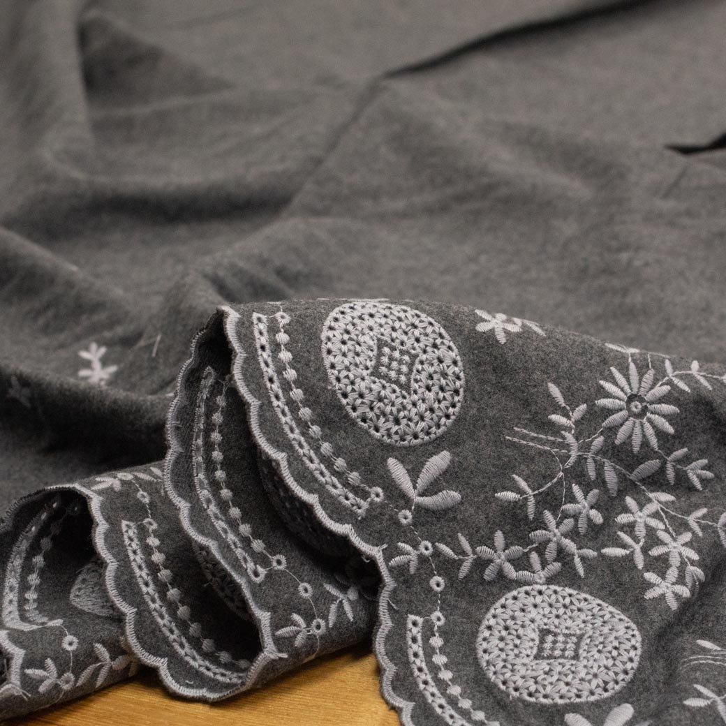 スカラップレース | コットンビエラボーダーレース - 【キジキジ