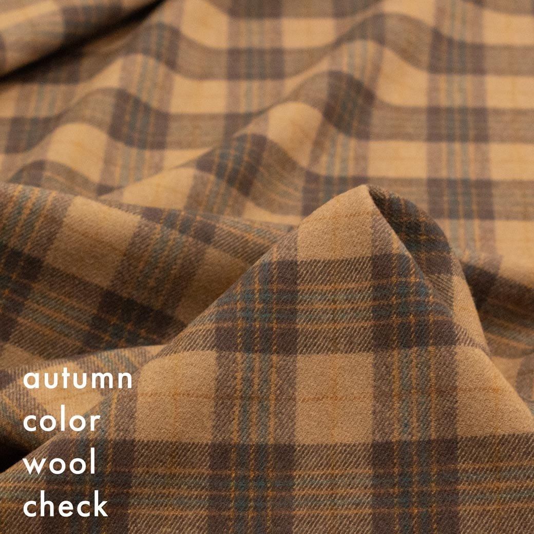 [ WOOL ]ǿäåautumn color wool check9285-2 졼֥饦