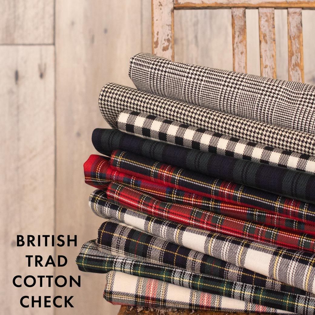 コットン | ブリティッシュトラッドチェック - 【キジキジ】布・生地の