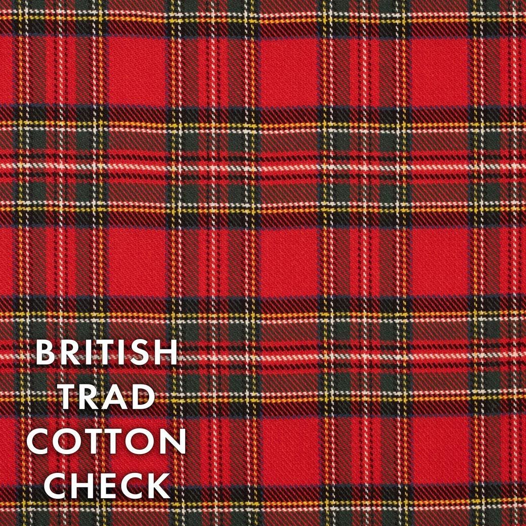[ åȥ ] BRITISH TRAD CHECKå֥ƥåȥåɥå145cmҡ9298-5 åɥ