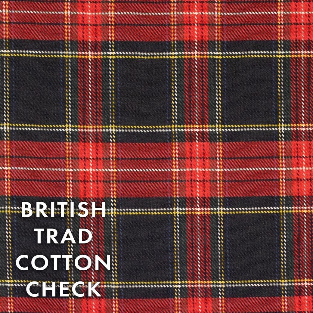 [ åȥ ] BRITISH TRAD CHECKå֥ƥåȥåɥå145cmҡ9298-7 ǥץͥӡå