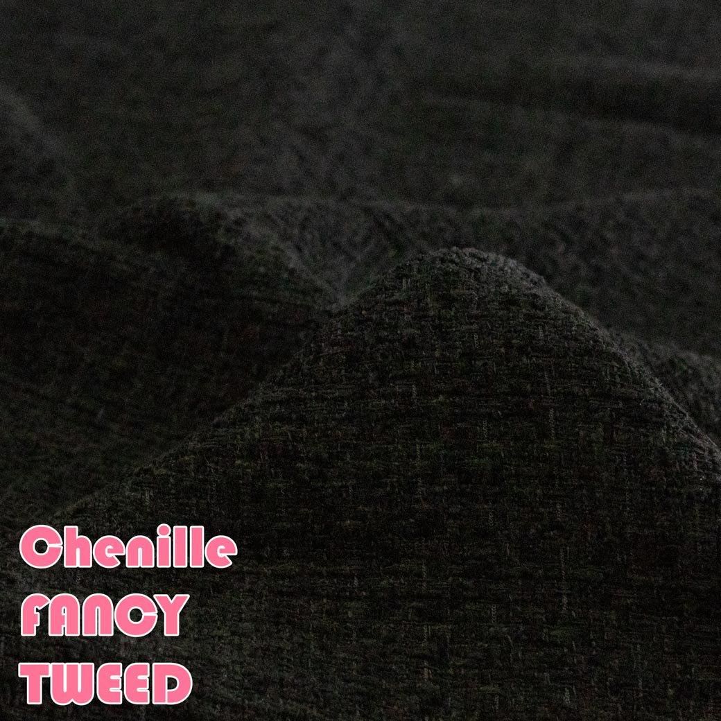 [ FANCY TWEED ] Chenille FANCY TWEEDå⡼ե󥷡ĥɡôڹեå25013-6 ֥å