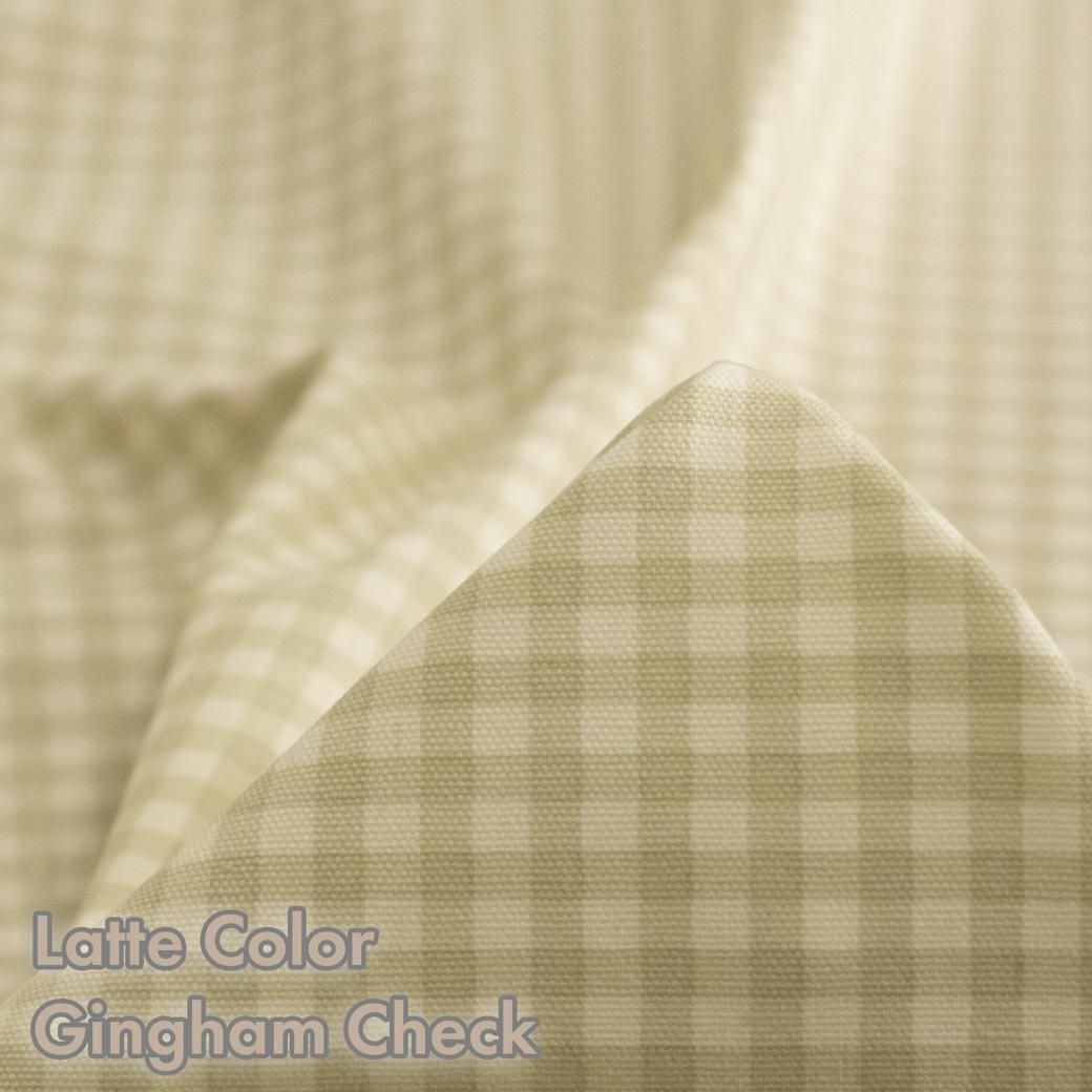 Latte Color Gingham Checkåƥ顼󥬥å9217-1 å奻