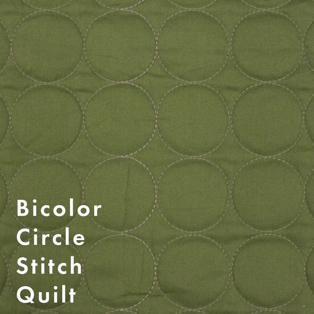 Х顼륹ƥåȡBicolor Circle Stitch Quiltåƥ󥰡25023-3 ꡼x졼