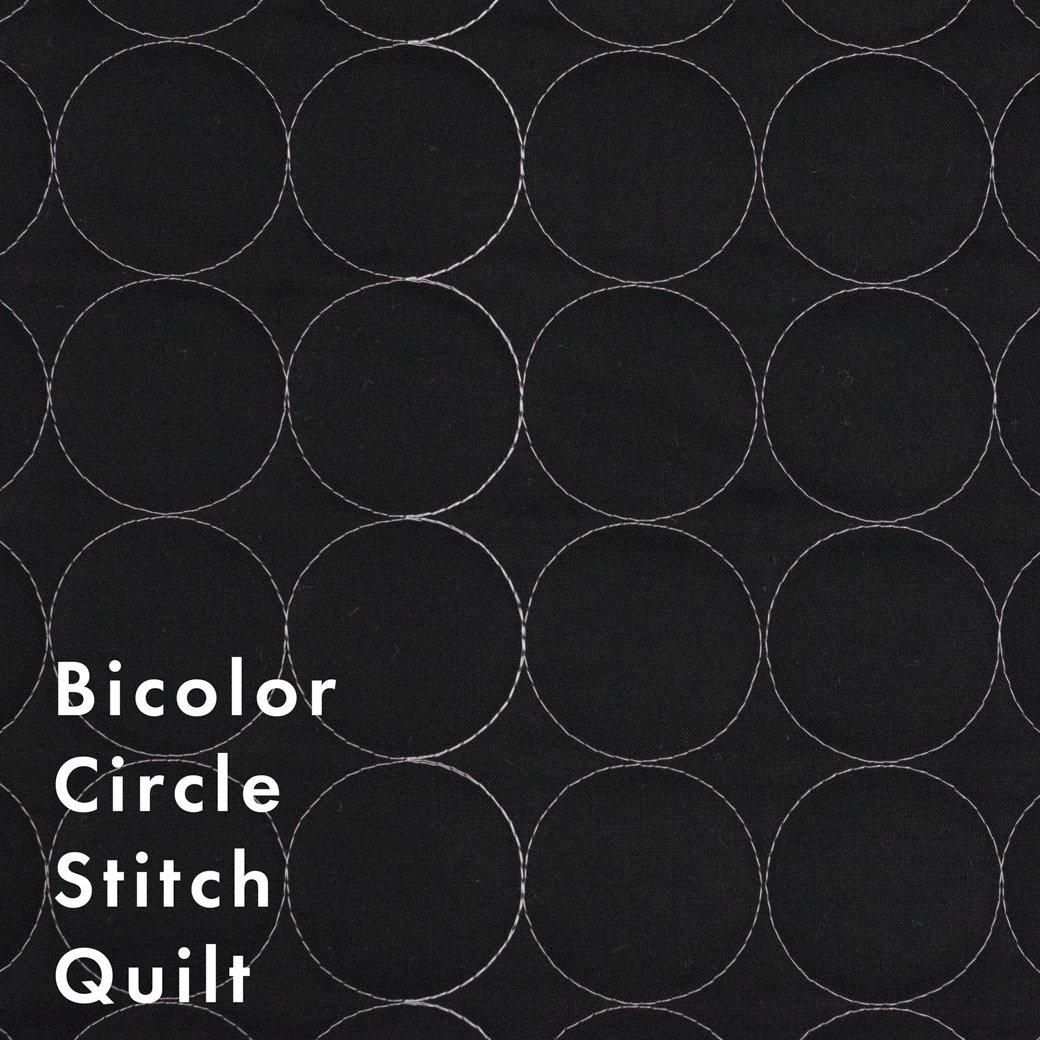 Х顼륹ƥåȡBicolor Circle Stitch Quiltåƥ󥰡25023-5 ֥åxۥ磻