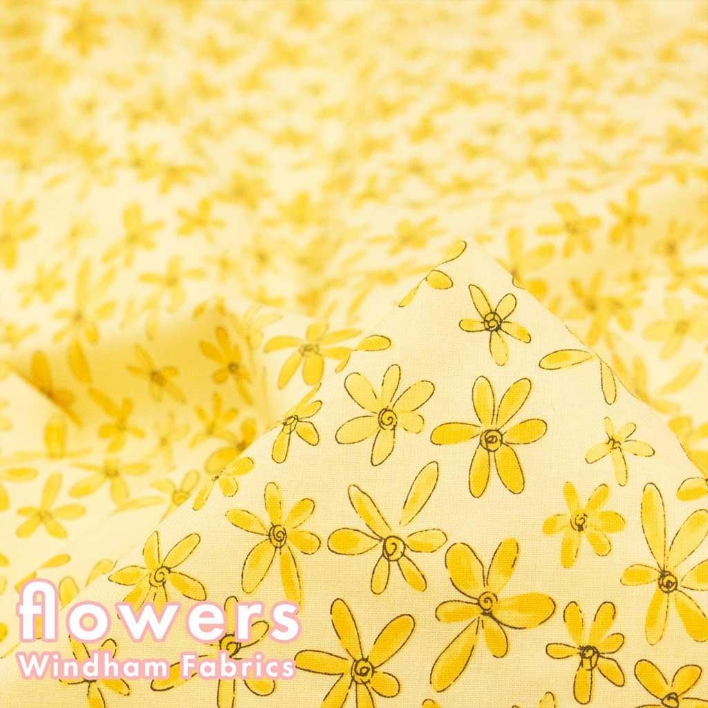 [ USAåȥ ] flowersWindham Fabrics25022-3 ˥奢󥹥