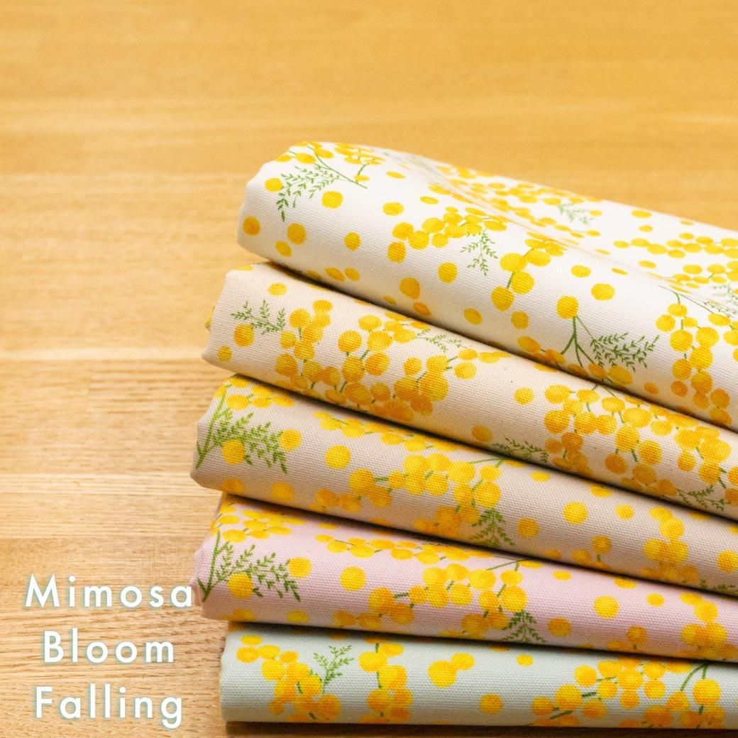 夏セール開催中 MAX80%OFF！ | ミモザ柄ファブリック コットンオックス 【キジキジ】布 - 花束・切花
