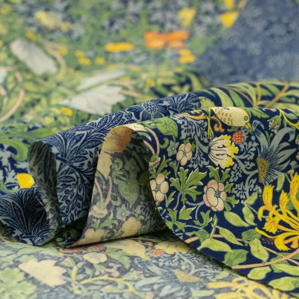 モリス モリスモザイク｜シーチング | V&A - 【キジキジ】布・生地の